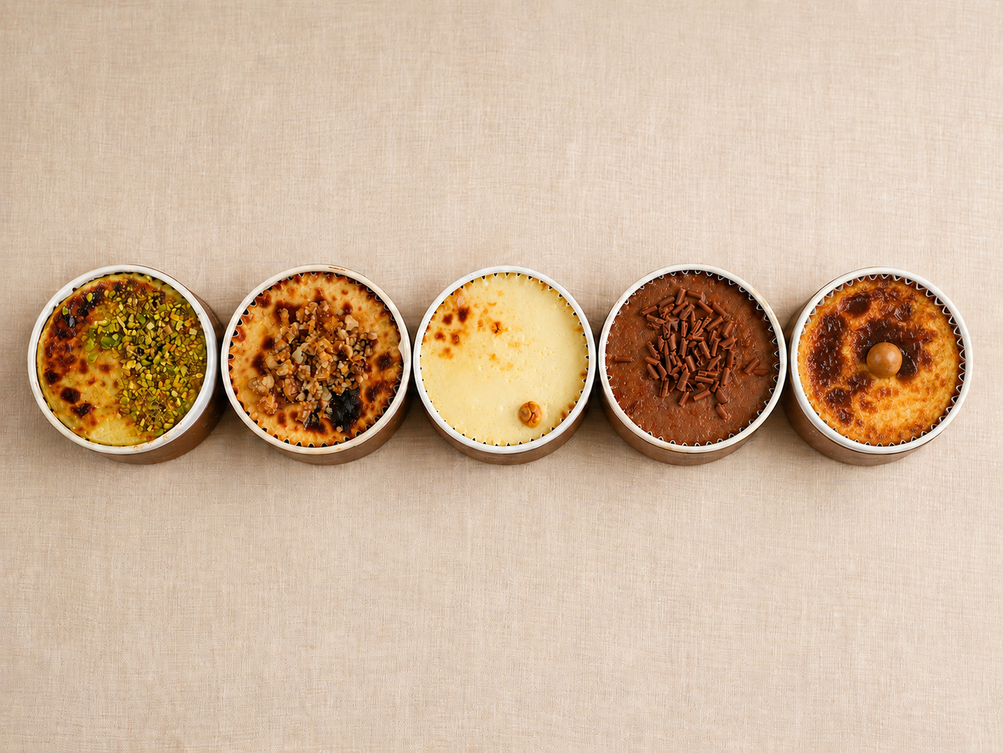 mixed mini cheesecake set