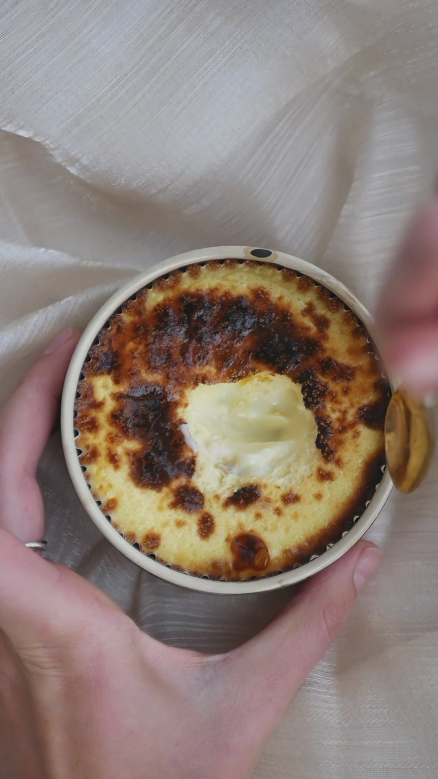 basque cheesecake creaminess