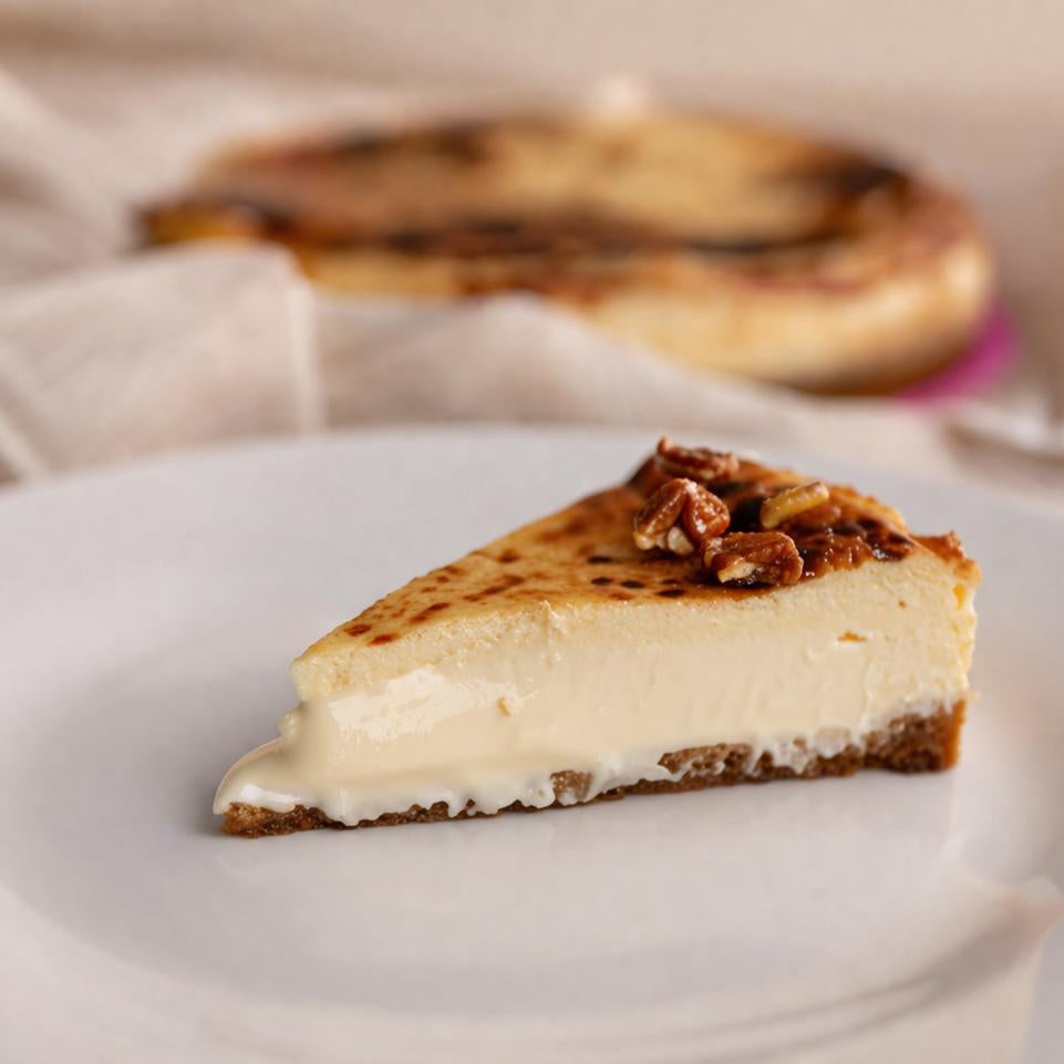 salted caramel cheesecake creamy slice